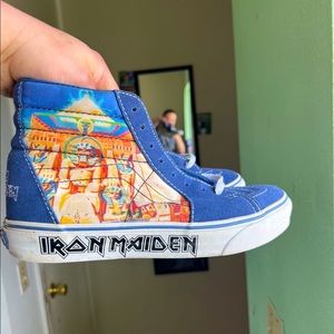 Vans sk8 high Iron Maiden